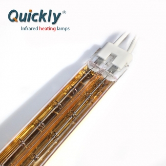 China Fast Medium Wave Infrared Emitters With Gold Coating For Glass ...