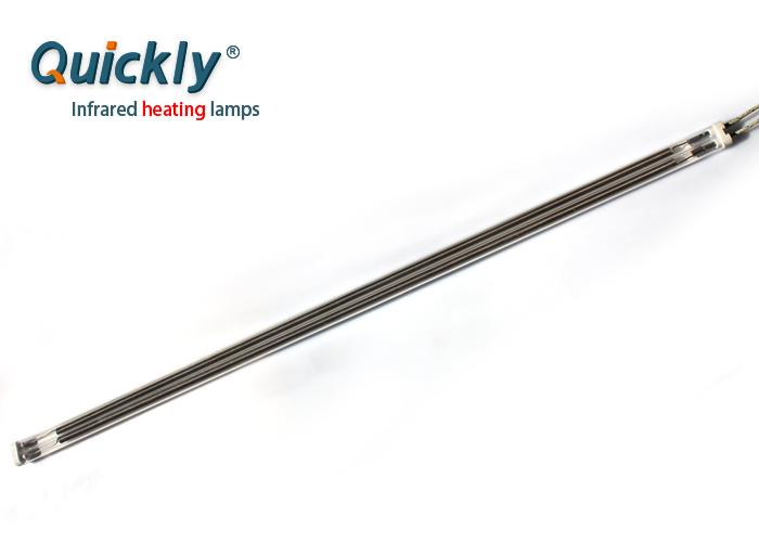 China Infrared Heater Quartz Tubular IR Heating Lamp for Drying/Curing of Glass Coating Film