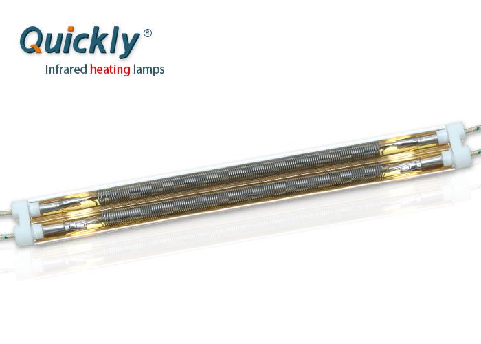 Gold Reflector IR Heater Element Quartz Electric Infrared Heating Lamp Tube for Plastics Thermoforming/Vacuum Forming