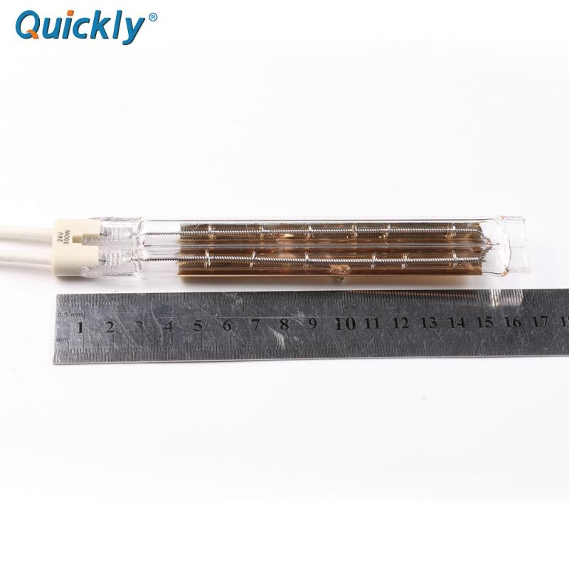 Quartz IR Emitters Halogen Infrared Heater Lamp Tube for Electrode Coating Heating Process of Lithium Batteries